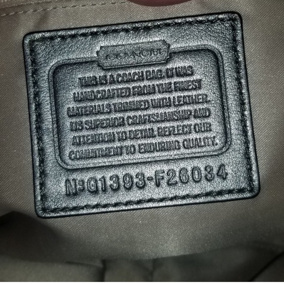 Coach Alexis Snake Print Carryall Tote - Picture 9 of 12